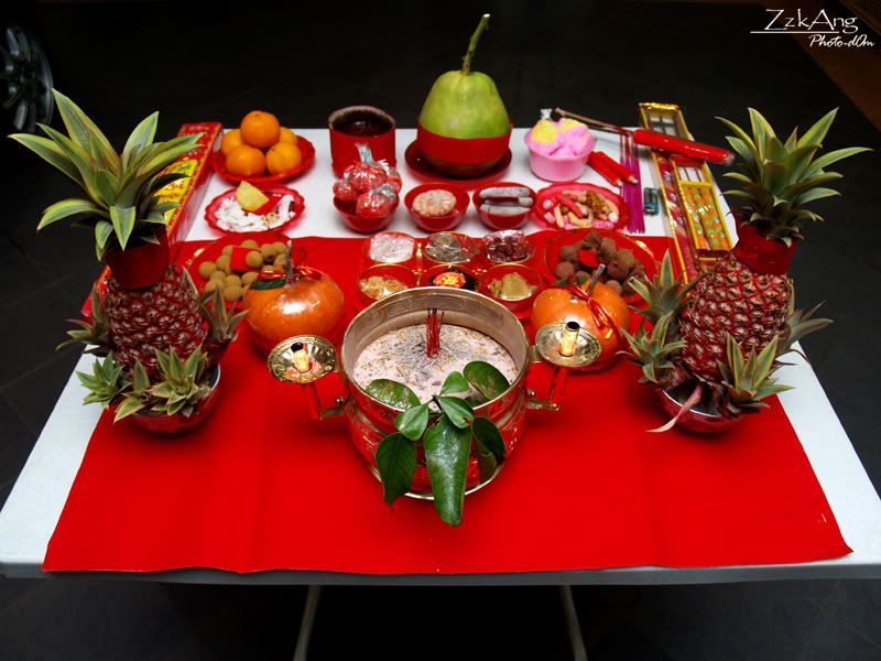 Chinese New Year's Eve Alcove de Anggur